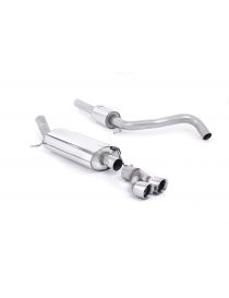 Ligne cat-back MILLTEK SSXAU282 resonated sorties twin 80mm GT80