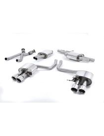 Ligne cat-back MILLTEK SSXAU506 sorties Quad 100mm GT100