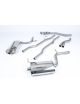 Ligne cat-back MILLTEK SSXAU515 non-resonated sorties dual 100mm GT100