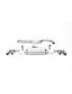 Ligne cat-back MILLTEK SSXAU893 non-resonated sorties cerakote noires