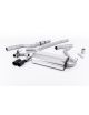 Ligne cat-back MILLTEK SSXBM1003 non-resonated sorties twin 76.2mm Gt76
