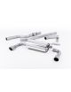 Ligne cat-back MILLTEK SSXBM1020 non-resonated sorties twin 90mm GT90