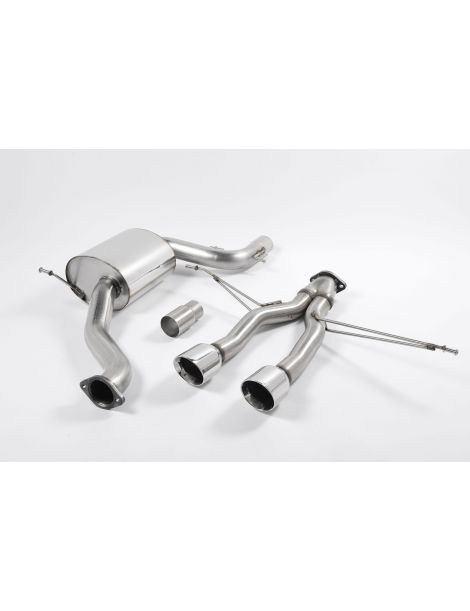 Ligne cat-back MILLTEK SSXSE139 sorties dual 100mm GT100