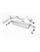 Ligne cat-back MILLTEK SSXSE212 resonated sorties 152x76mm oval