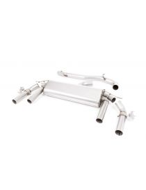 Ligne cat-back MILLTEK SSXSE218 non-resonated sorties quad 100mm GT100