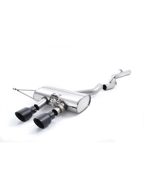Ligne cat-back MILLTEK SSXVW140 non-resonated sorties dual GT100