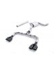 Ligne cat-back MILLTEK SSXVW326 non-resonated sorties black oval