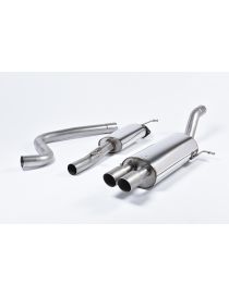 Ligne cat-back MILLTEK SSXFD142 non-resonated sorties twin 80mm GT80