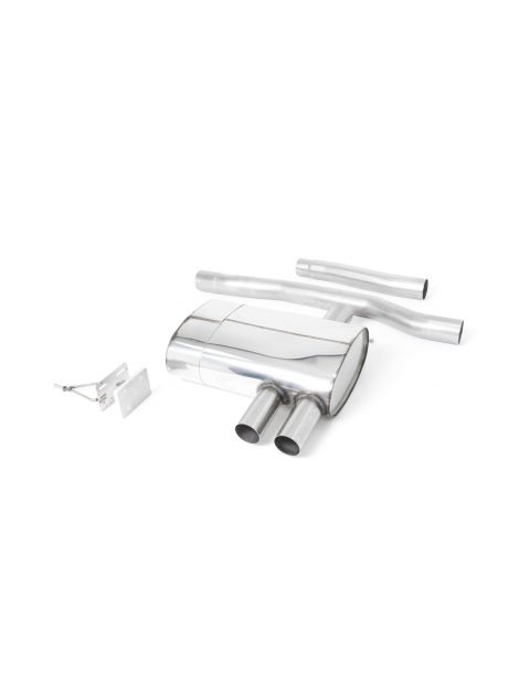 Ligne cat-back MILLTEK SSXM449 sorties 90mm carbones jet