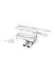Ligne cat-back MILLTEK SSXM457 non-resonated sorties twin 90mm GT90