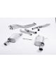 BMW 335i Coupe E92 3.0 N54B30A 306cv 2007-2008 Ligne complète MILLTEK