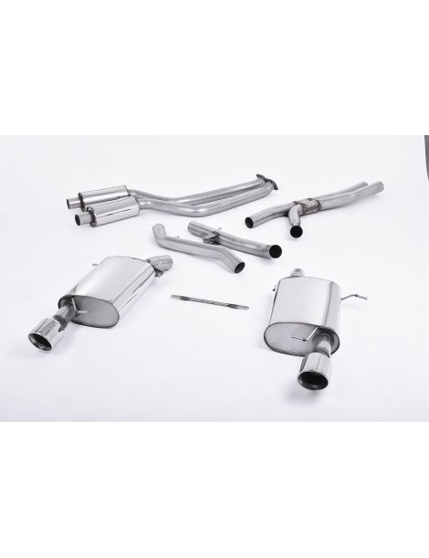 BMW 335i Coupe E92 3.0 N54B30A 306cv 2007-2008 Ligne complète MILLTEK