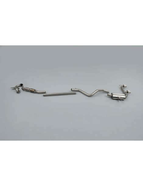 Renault Megane 2.0 F4R774 230cv 2006-2008 Ligne après turbo avec catalyseur sport MILLTEK