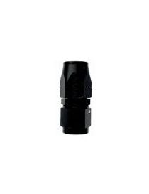 Raccord droit pour durite DASH AN6 JIC 9/16" coloris NOIR