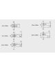 Cale universelle pour étrier HISPEC BILLET 4, hauteur: 76.2mm, déport: 20mm