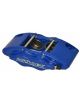 Etrier HISPEC ULTRALITE 4 pistons 34mm fixation radiale pour disque épaisseur 10mm diamètre jusqu'à 280mm, coloris BLEU