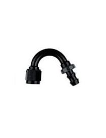 DASH12 / AN12 Raccord 150° pour durite Série 536, filetage: UNF-JIC 1"1/16-12, coloris NOIR
