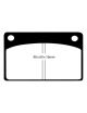 Plaquettes de frein EBC Brakes Vert / Greenstuff référence DP2143 (le jeu)