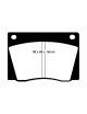 Plaquettes de frein EBC Brakes Jaune / Yellowstuff référence DP4108R (le jeu)