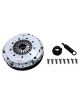 Kit embrayage renforcé CLUTCH MASTERS Série FX100 avec disque organique amorti et volant moteur allégé référence 03CM1-HD00-SK