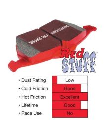 Etriers HISPEC MONSTER 4 et 6 - Plaquettes EBC Brake ® Rouge/Redstuff (le jeu)