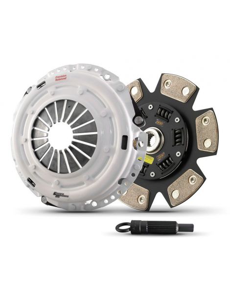 Kit embrayage renforcé CLUTCH MASTERS Série FX400 avec disque céramique amorti 6 patins référence 02017-HDC6-D