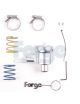 AUDI S3 (8L) 1.8T 20V Quattro 11/1998-06/2003 Dump valve FORGE avec recirculation d'air