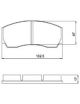 Etriers HISPEC MONSTER 4 et 6 - Plaquettes de frein FERODO DS2500 (le jeu)