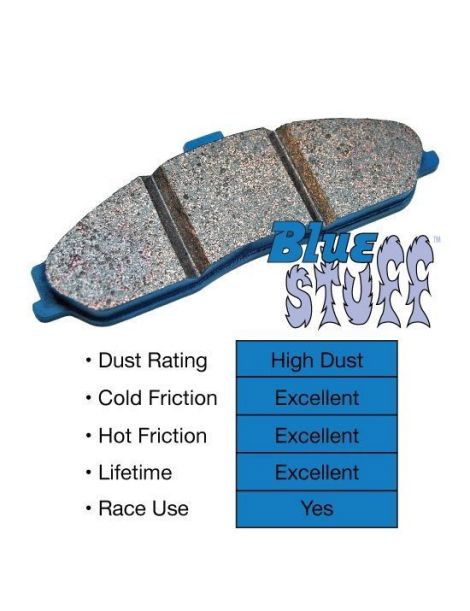 Etriers HISPEC MEGA MONSTER - Plaquettes de frein EBC Brakes Bleue / Bluestuff (le jeu) - Non homologué route