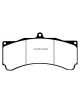 Etriers HISPEC MEGA MONSTER - Plaquettes de frein EBC Brakes Bleue / Bluestuff (le jeu) - Non homologué route