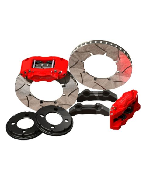 Kit gros freins avant HISPEC Road 310x28mm, étriers de freins 4 pistons BILLET 4 pour CITROEN Visa