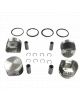 FORD Escort III 1.6 RS Turbo LNA 132cv 1984-1985 Axe 21mm RV 7.5:1 Alésage 80.5mm Kit pistons forgés WOSSNER