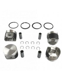 FORD Escort III 1.6 RS Turbo LNA 132cv 1984-1985 Axe 21mm RV 7.5:1 Alésage 80.5mm Kit pistons forgés WOSSNER