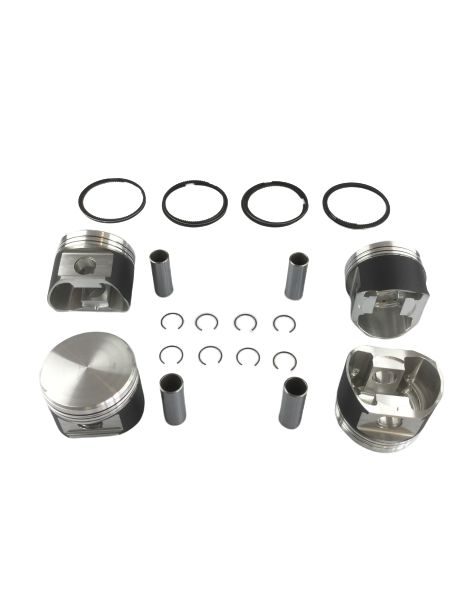 FORD Escort III 1.6 RS Turbo LNA 132cv 1984-1985 Axe 21mm RV 7.5:1 Alésage 80.5mm Kit pistons forgés WOSSNER
