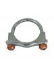 Collier d'échappement en U pour tube diamètre 43mm