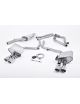 Ligne cat-back MILLTEK SSXAU407 sorties Quad 100mm GT100