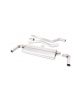 Ligne cat-back MILLTEK SSXFD301 sorties dual GT115