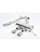 Ligne cat-back MILLTEK SSXVW219 non-resonated sorties dual 100mm GT100