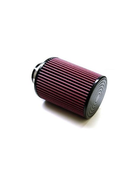 Filtre à air cylindrique haut débit, connection 63mm, diamètre extérieur: 150mm, longueur: 125mm