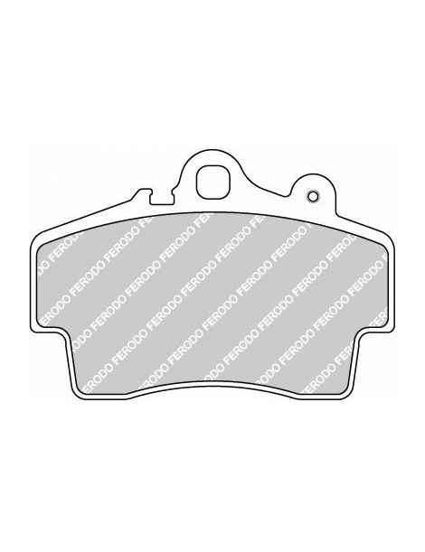 Plaquettes FERODO FCP1307