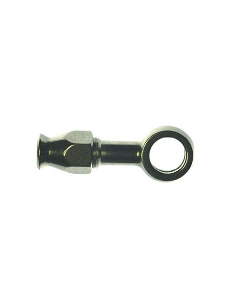 Banjo droit long, alésage pour vis: 10mm ou 3/8", sortie: durite Série 600 DASH3