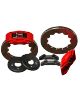 Kit gros freins avant HISPEC Road 335x28mm, étriers de freins 4 pistons MONSTER 4 pour AUDI S2 1991-1996