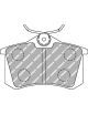 SEAT Leon II 2.0 TFSI 05- Plaquettes freins arrières FERODO DS2500