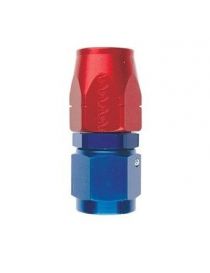 DASH10 / AN10 Raccord DROIT pour durite Série 200/210, filetage: UNF-JIC 7/8"-14, coloris BLEU-ROUGE