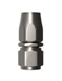 Raccord droit pour durite DASH AN10 JIC 7/8" coloris ARGENT